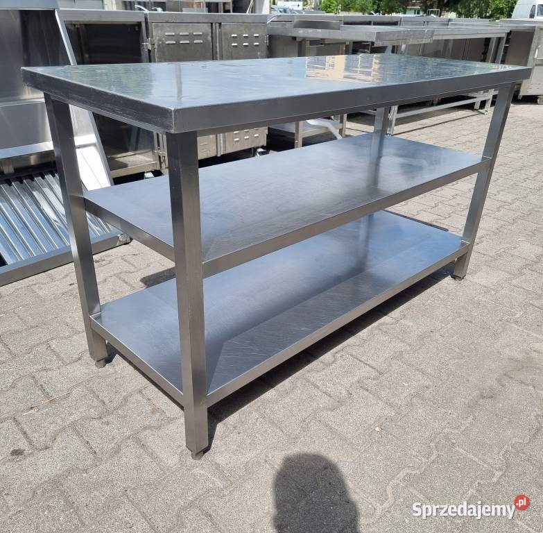 Stół Gastro Centralny Z 2ma Półkami 1506085 M837 Nowe Skalmierzyce