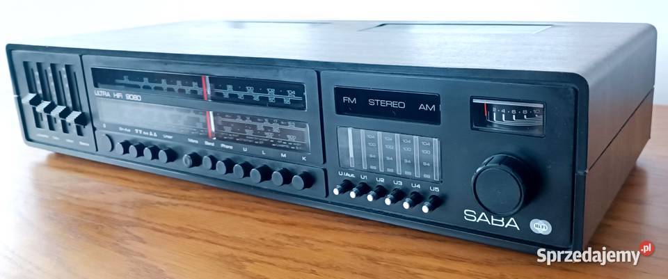 Radio Amplituner Vitnage SABA ULTRA HiFi 9080 Elektronika Leszno