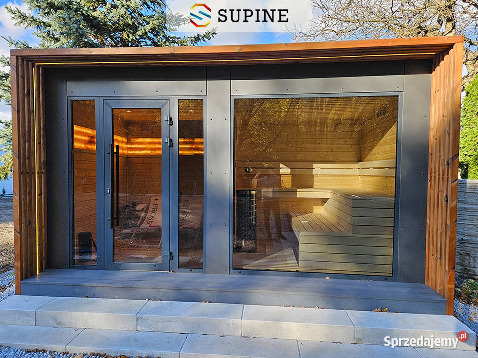 Sauna ogrodowa Nils 450 x 270 Bielsko-Biała