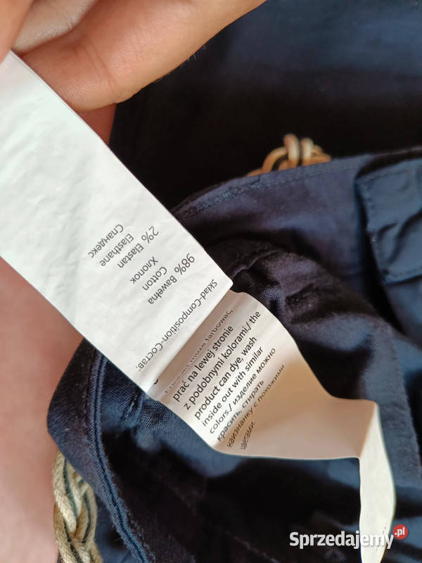 Granatowa bawełniana spódniczka greenpoint r XL podkarpackie Dąbrowica