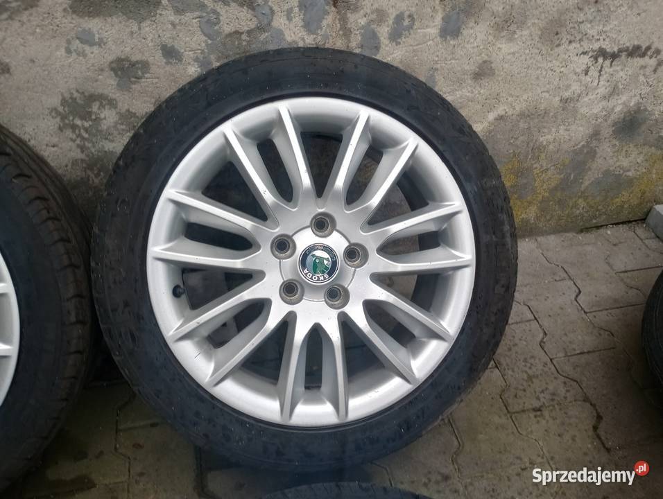 Alufelgi 17 5x112 Oryginalne SKODA Octavia kujawsko-pomorskie Włocławek