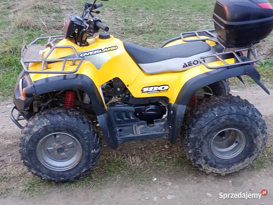 Quad aeon overland 180 wsteczny wystawowy lubelskie Rudka Kozłowiecka