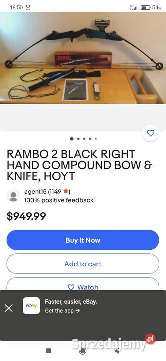 Łuk bloczkowy HoytEaston RAM TARGET RAMBO Harasiuki