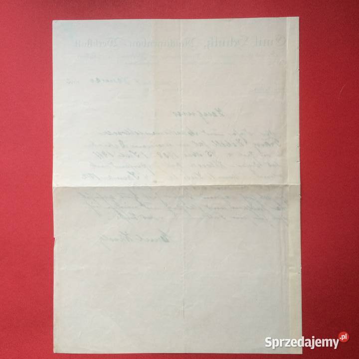 1243 Niemiecki Certyfikat Stettin