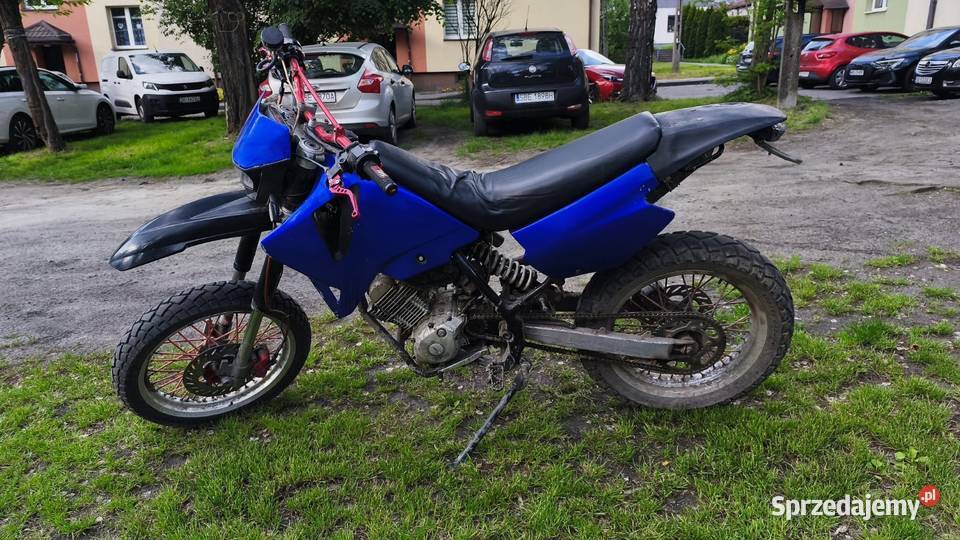 Aprilia MX silnik Yamaha YBR remoncie łańcuch