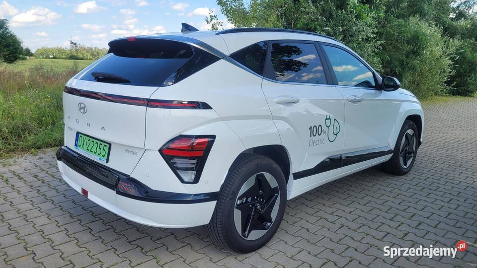 Hyundai Kona II EV SX2 658kW FV23 Leaf Eniro automatyczna dolnośląskie Wrocław sprzedam