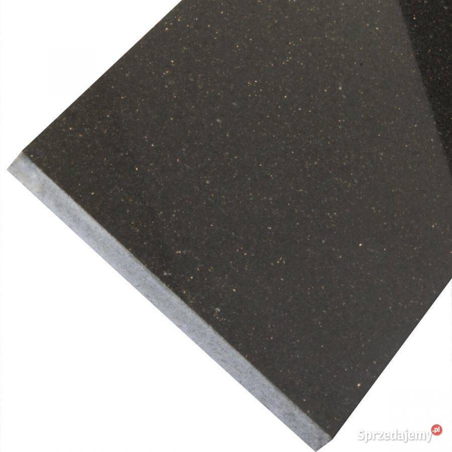 Stopień granitowy parapet Black Galaxy Kraków
