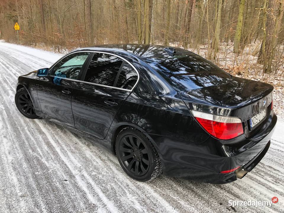 BMW E60 20 D 2007r NAVI SKORY XENON 372700km Ostróda sprzedam