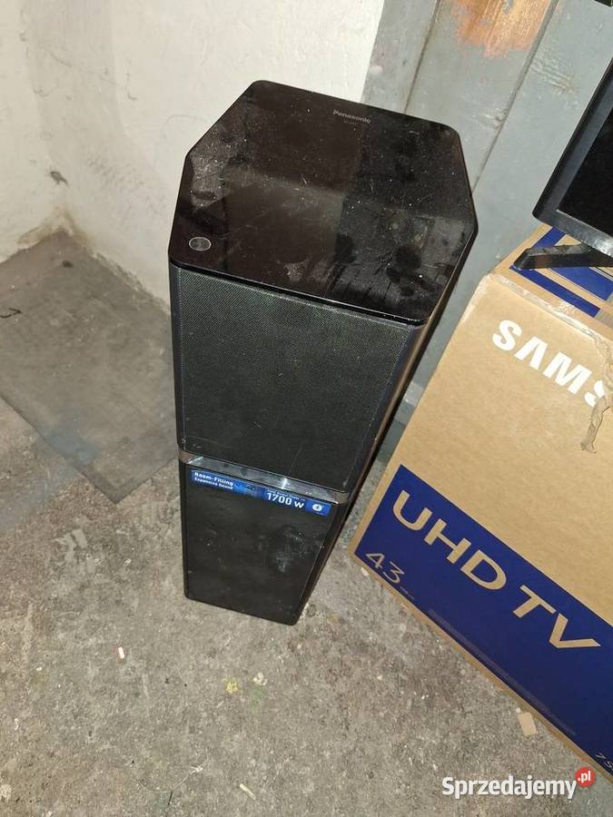 Zestaw elektroniki telewizor smart kolumna Elektronika małopolskie Kęty sprzedam