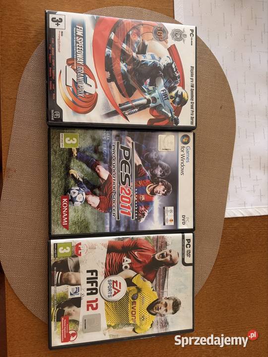 Gry PC komplet PES 2011 FIFA 12 Speedway grand Komputerowe PC Drezdenko