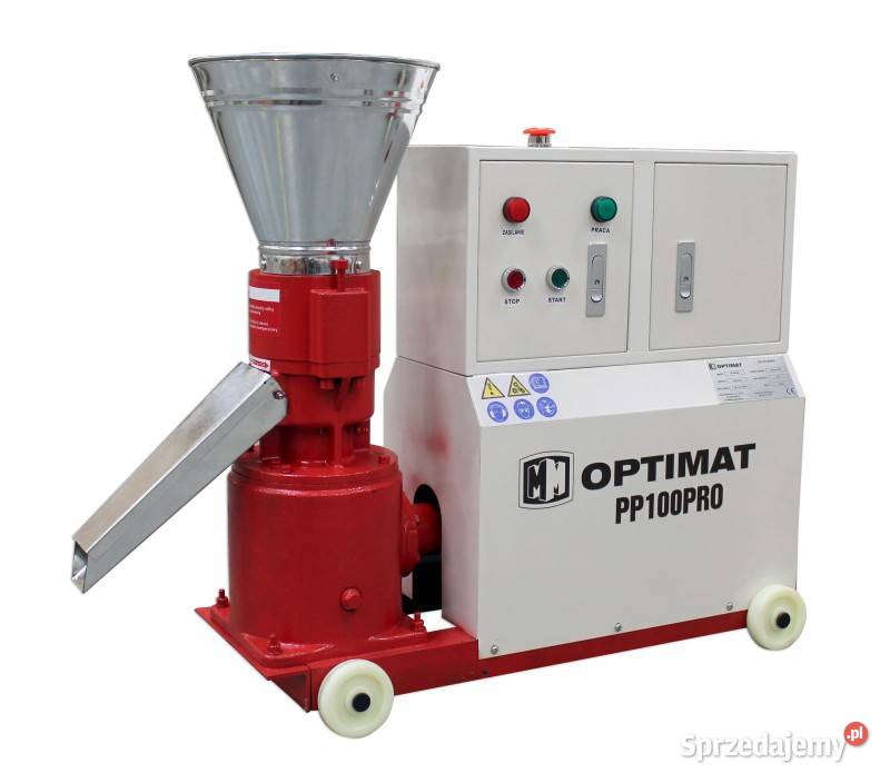 PELECIARKA GRANULATOR PASZY PELETU OPTIMAT