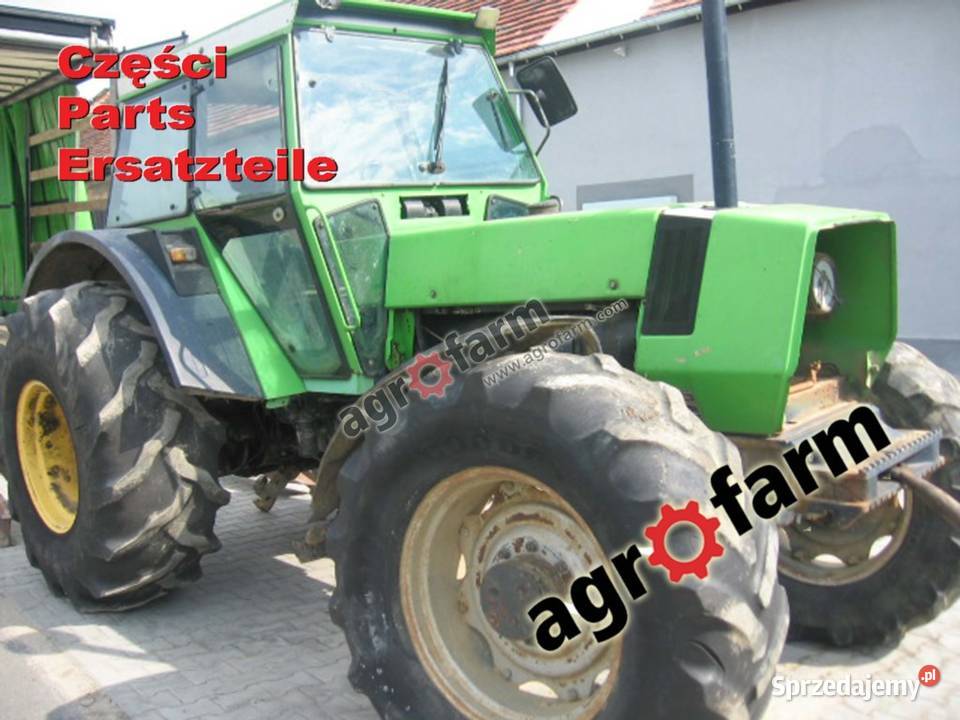 Deutz DX 630 części skrzynia biegów silnik oś Byków