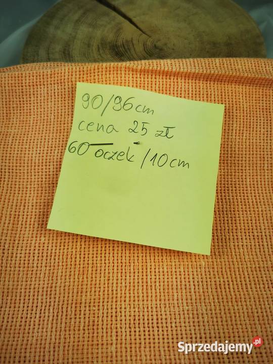 Kanwa do haftu w kuponachróżna wielkość rodzaj małopolskie Wiśniowa sprzedam