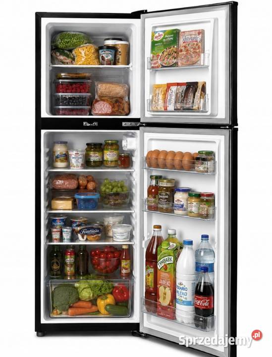 Lodówka Sigma BCD150 Czarna 150L Zamrażalnik 49cm Lodówki i zamrażarki Lodówki i zamrażarki Skawina
