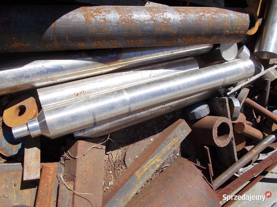wałki fi 140 i fi 150 z stali kwasoodpornej Głowno
