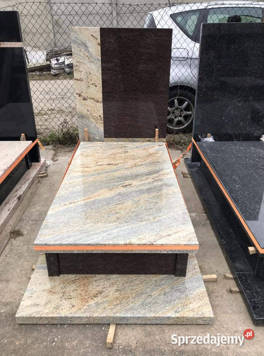 NAGROBEK POMNIK KASHMIR GOLD POJEDYŃCZY Z Pozostałe usługi Konary