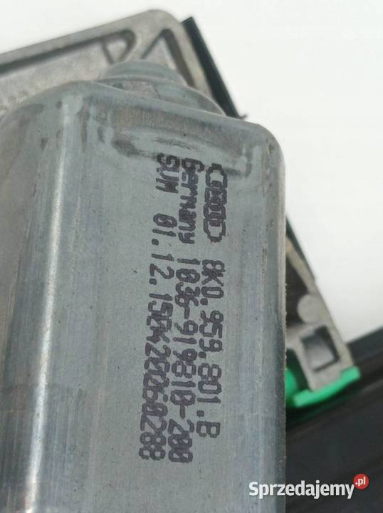 MECHANIZM SZYBY PRAWY TYŁ 4G8839462C Audi A7 I świętokrzyskie
