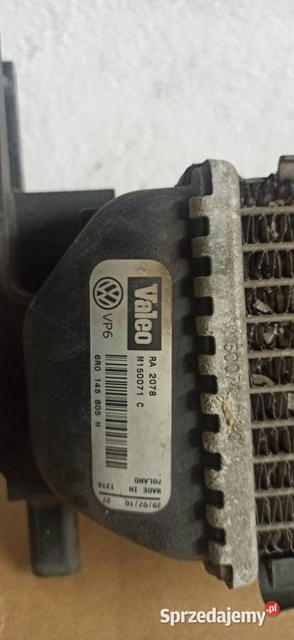 Intercooler volkswagen seat skoda opolskie Grodków