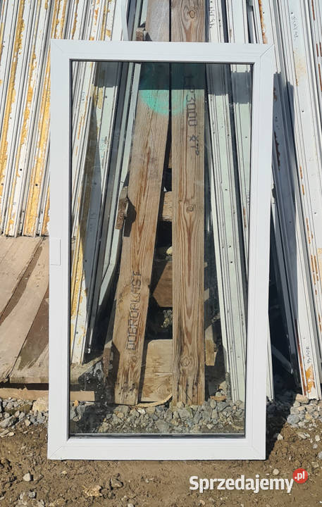 OKNA KacprzaK Witryna 62x118 FIX Używany PCV Lublin