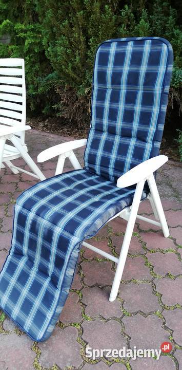 Materacyk długi na leżak krzesło fotel poduszka Garwolin