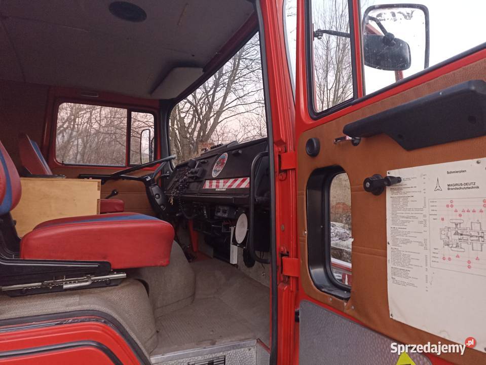 Magirus Deutz Straż 4x4 Stan tech IGŁA Rok produkcji 1981