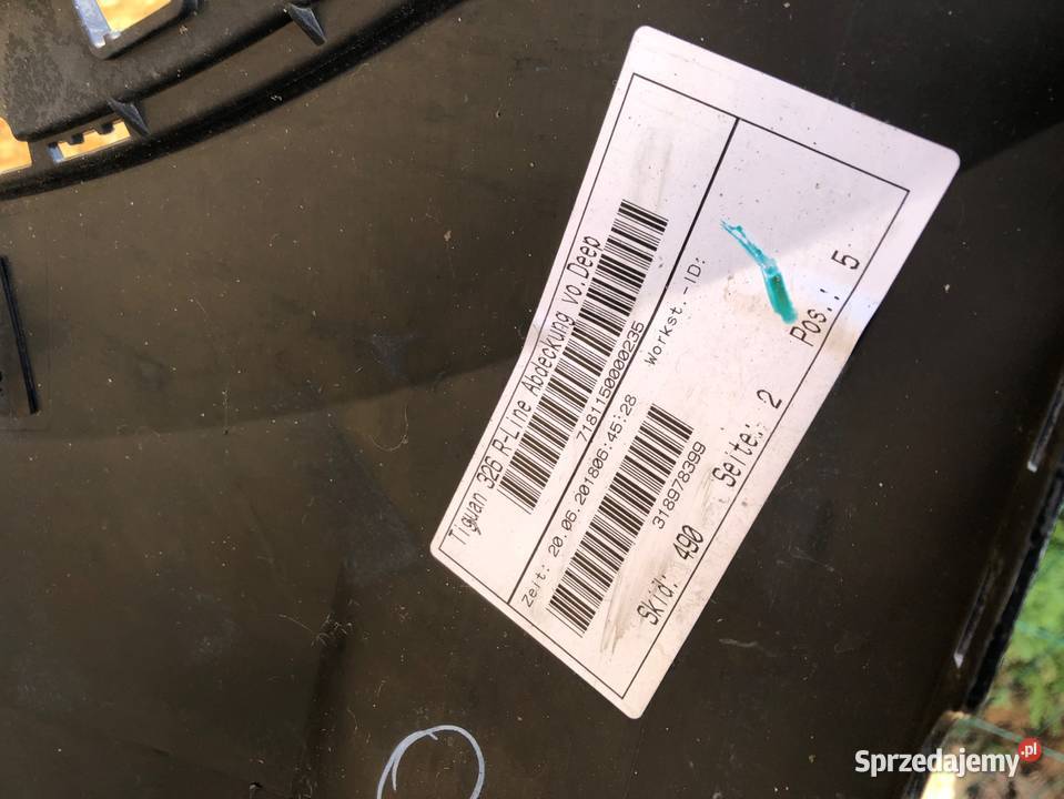VW Volkswagen Tiguana II 2 Rline PDC zderzak wielkopolskie Słowikowo sprzedam