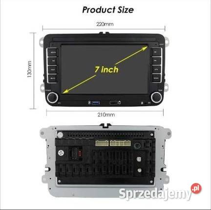 Radio Android VW B6 Seat Skoda Passat gps wifi Ożarowice