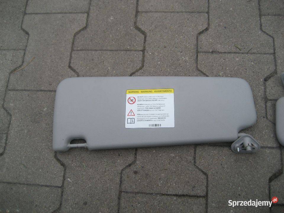 bmw x1 e84 09 osłona przeciwsłoneczna prawa lewa Pozostałe Rakoniewice