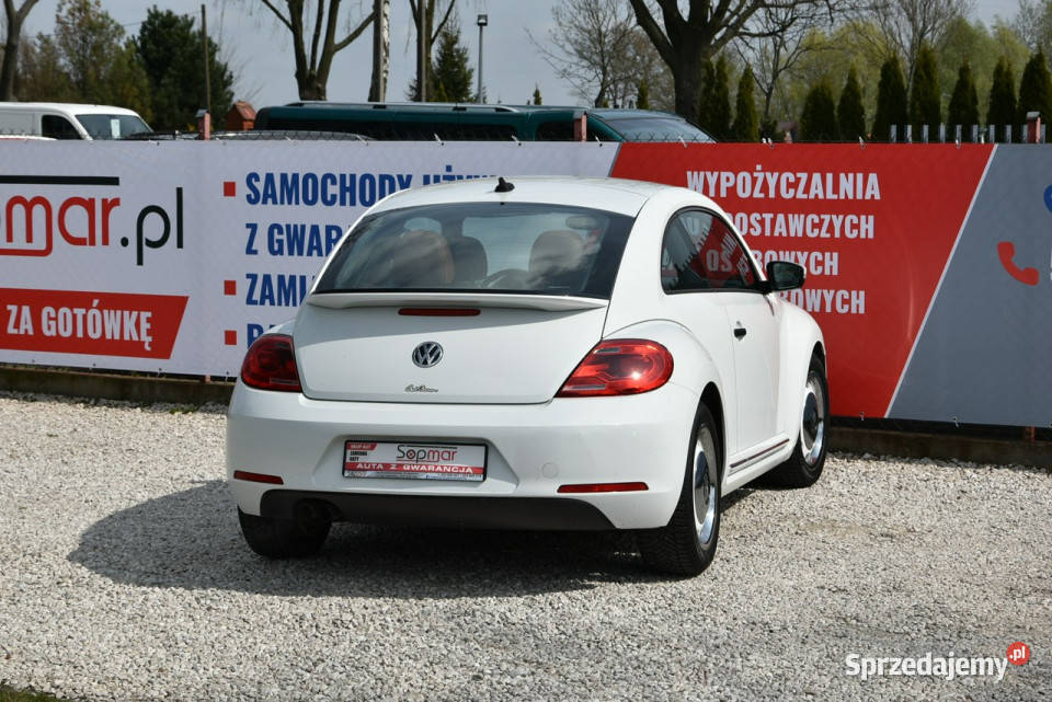 Volkswagen Beetle 18TSi 180 DSG 2015r Skóra NAVi komputer pokładowy