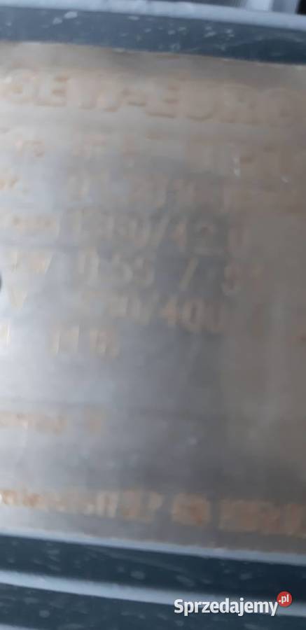 Motoreduktor 055 kW42 obr wielkopolskie Leszno