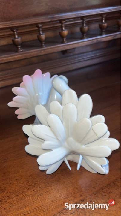 Para gołąbków Figurka z porcelany Grafenthal Gdańsk