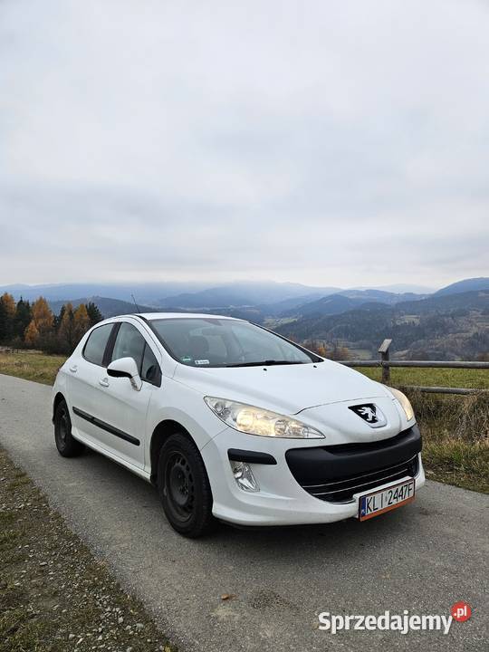 Peugeot 308 16 benzyna 2009r doinwestowany Kamienica