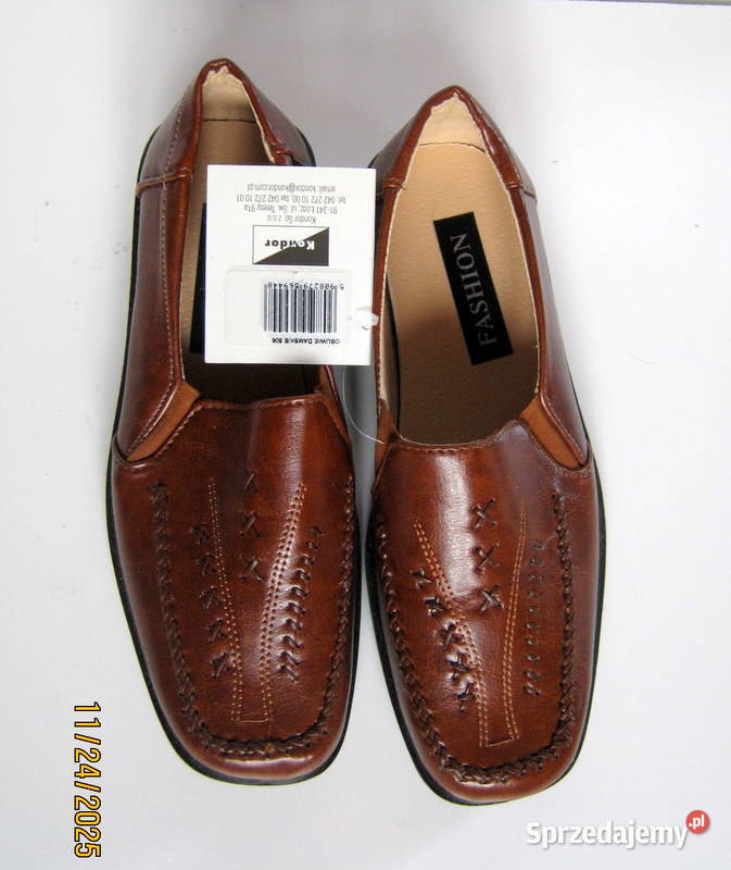 Półbuty mokasyny damskie rozmiar 37 Kraków sprzedam