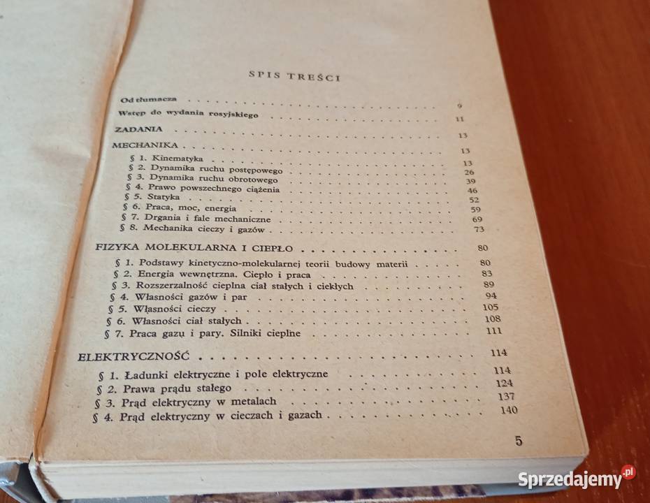 Zadania z fizyki SU Gonczarenko 1973 Rok wydania 1973 Gdańsk sprzedam