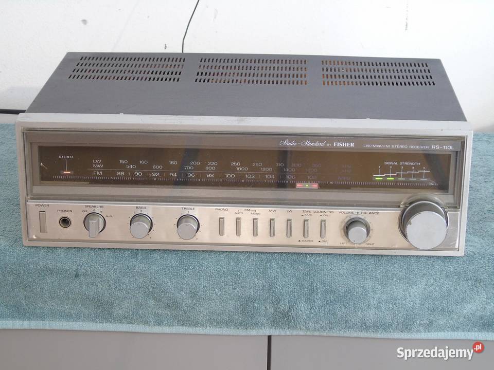 Amplituner Fisher RS110L Vintage WYSYŁKA