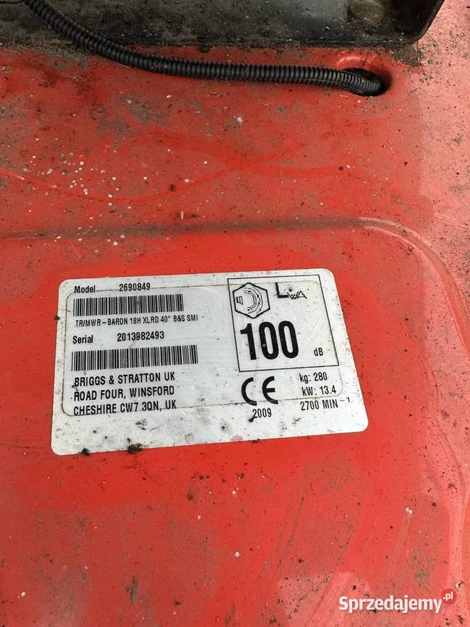 Traktorek Ogrodowy Simplicity 18 koni Briggs Kuzie sprzedam