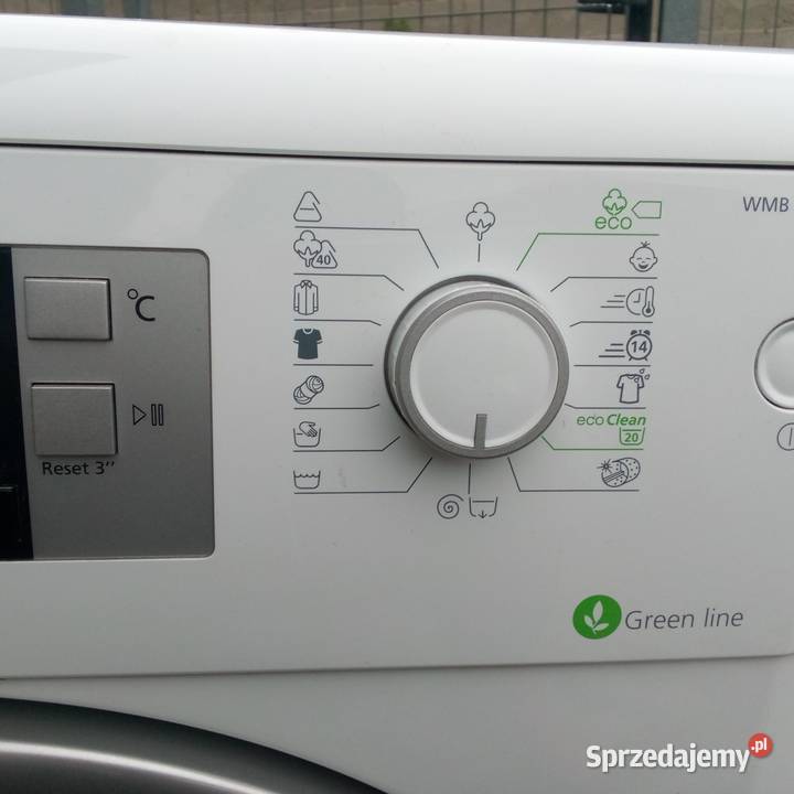 Pralka Beko WMB 71042 PTLMA GREEN Line całość na wolnostojące