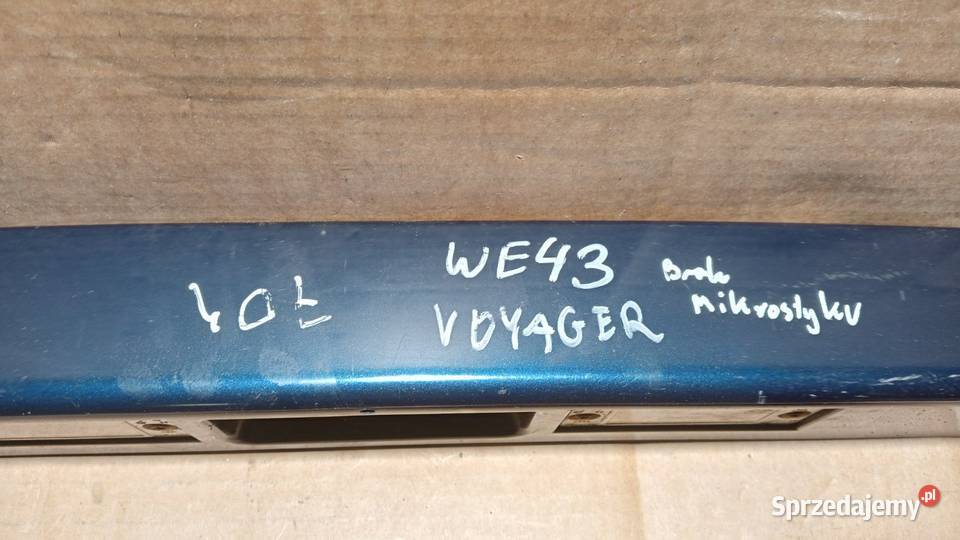 GRAND VOYAGER IV MIKROSTYK BLENDA KLAPY TYŁ