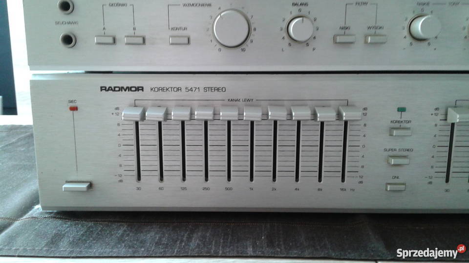 Amplituner Radmor FM 5412 z Korektorem Radmor Gdańsk