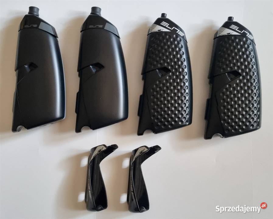 Nowe Bidony Elite Crono CX 500ml 4 sztuki carbon