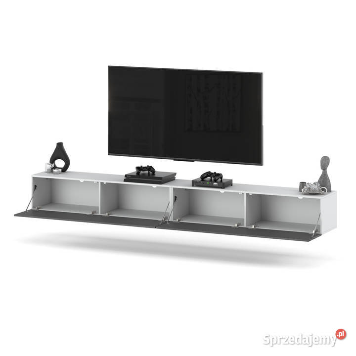 Szafka Rtv Wisząca 280 Nowoczesna Pod Tv Salon Szafki Elbląg