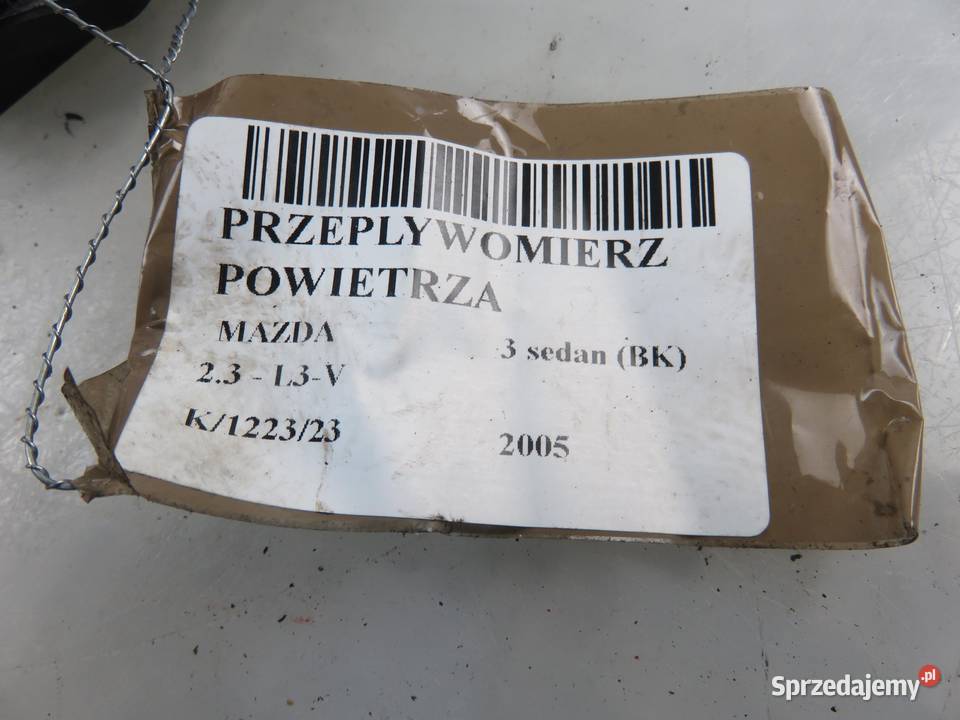 PRZEPŁYWOMIERZ MAZDA 3 SEDAN 23 1974006020