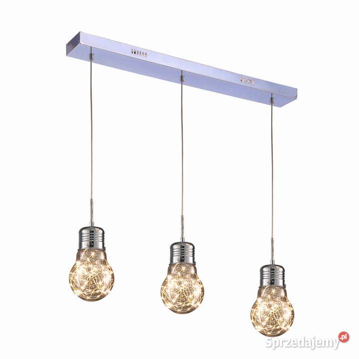 Lampa wisząca Milagro BULB 3 punkty światła Głuchów Górny