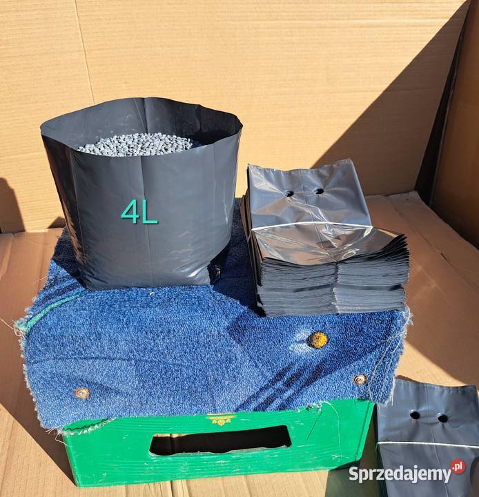 Doniczki produkcyjne foliowe 4L SUPER MOCNEUV lubelskie Opole Lubelskie