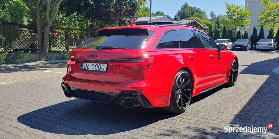 Audi RS6 Avant 40 V8 BiT exclusive 22 gwar fabr Wrocław