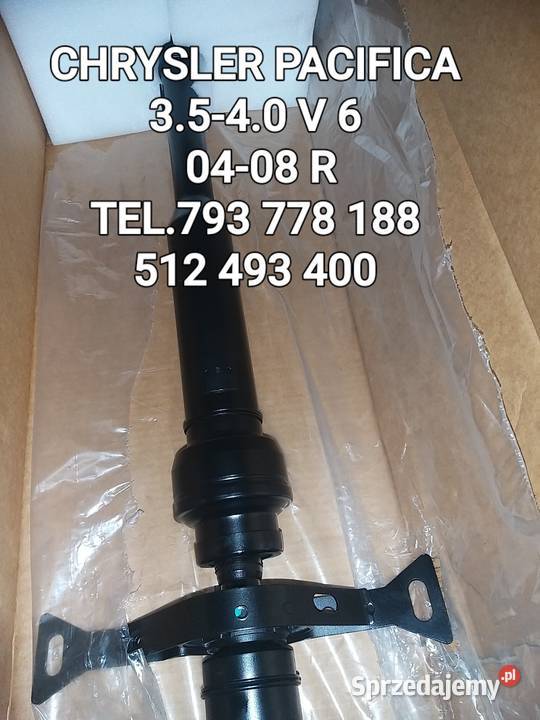 WAL NAPĘDOWY NOWY CHRYSLER PACIFICA 35 40 V 6 Rok produkcji 2008 Kawnice