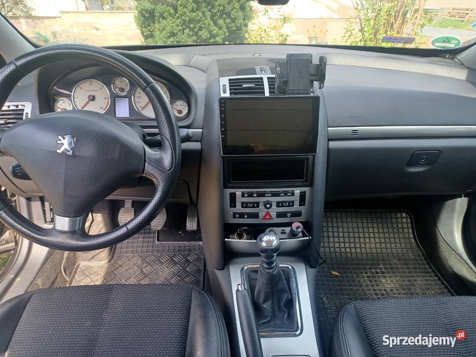 Peugeot 407 SW 20HDI zadbany radio android Rok produkcji 2007 Bystrzanowice