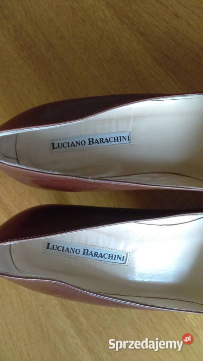 Buty włoskie szpilki Luciano Barachini sprzedam