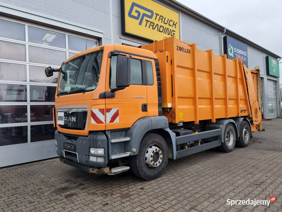 śmieciarki Man TGS 28320 TGS 28320 Śmieciarka elektryczne szyby