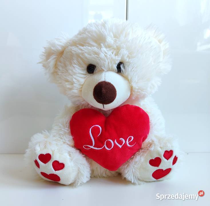 Nowy Miś z sercem Love maskotka Pepco Walentynki sprzedam